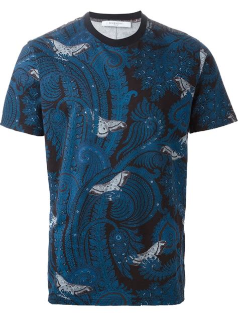 givenchy paisley print tee|Givenchy paisley.